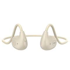XO Bluetooth earphones BS34 with bone conduction beige цена и информация | Наушники с микрофоном Asus H1 Wireless Чёрный | 220.lv