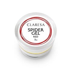 Gēls nagiem Claresa Spider gel, red, 5 g. cena un informācija | Nagu lakas, stiprinātāji | 220.lv