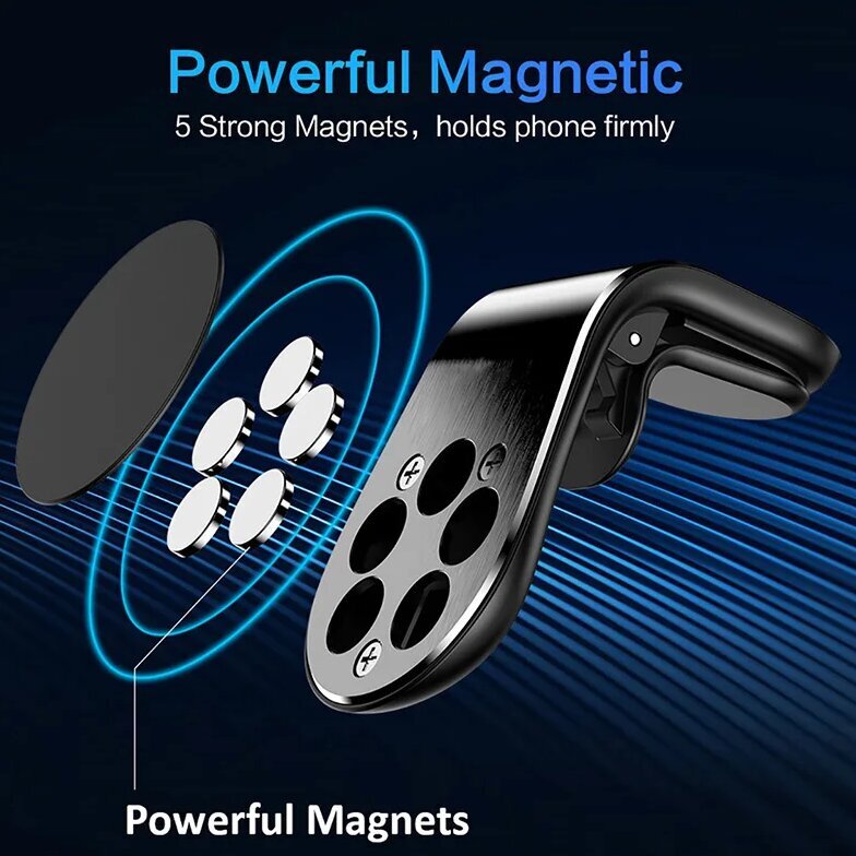Magnētiskais mobilā tālruņa turētājs automašīnām Digitalome YSP-059 cena un informācija | Auto turētāji | 220.lv