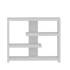 Sienas plaukts, Asir, 48,6x40x21,4 cm, balts cena un informācija | Plaukti | 220.lv