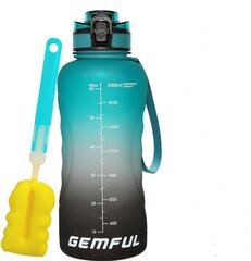 Поилка GEMFUL, 2 л цена и информация | Бутылки для воды | 220.lv