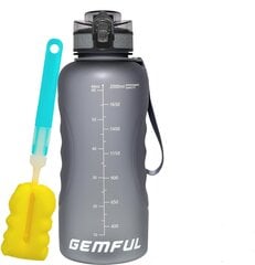 Ūdens pudele Gemful, 2L цена и информация | Фляги для воды | 220.lv