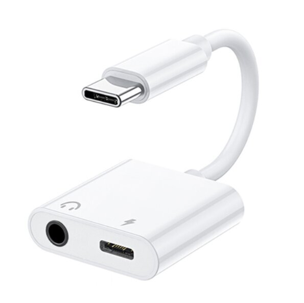 Adapteris Digitalome LCB-107 2in1 Type-C / AUX 3,5 mm Type-C cena un informācija | Adapteri un USB centrmezgli | 220.lv