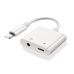 Adapteris Digitalome LCB-108 2in1 Lightning / AUX 3,5 mm Lightning цена и информация | Адаптеры и USB разветвители | 220.lv