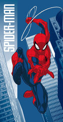 Dvielis Spiderman Jump, 70x140 cm cena un informācija | Dvieļi | 220.lv
