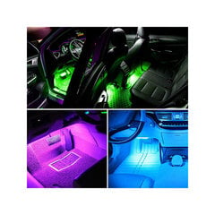 Светодиодная подсветка салона автомобиля RGB, Verk Group цена и информация | Авто принадлежности | 220.lv