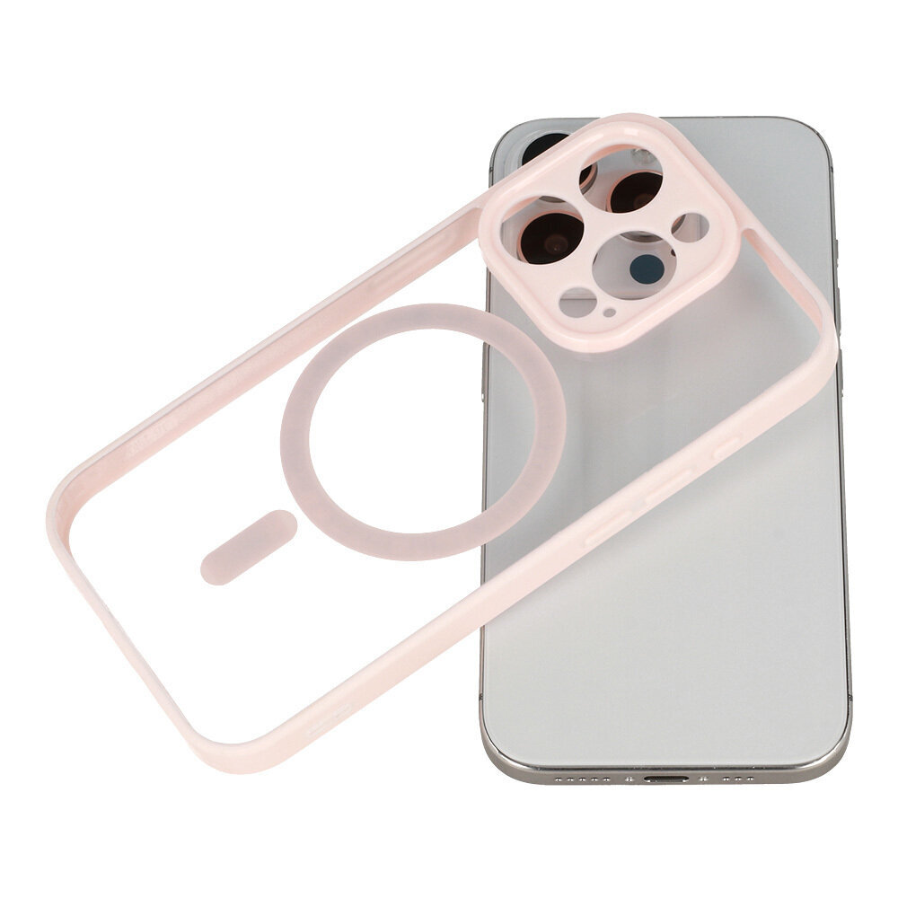 Akrila krāsa Magsafe vāciņš priekš Iphone 11 gaiši rozā cena un informācija | Telefonu vāciņi, maciņi | 220.lv