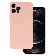 Силиконовый чехол Vennus Heart для Iphone 11 Pro дизайн 1, розовый цена и информация | Чехлы для телефонов | 220.lv