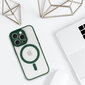 Akrila krāsa Magsafe vāciņš iPhone 12 zaļš cena un informācija | Telefonu vāciņi, maciņi | 220.lv