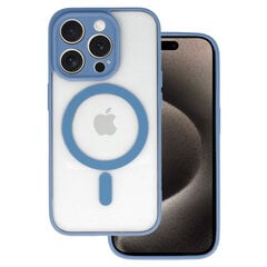 Akrila krāsa Magsafe vāciņš priekš Iphone 12 gaiši zils cena un informācija | Telefonu vāciņi, maciņi | 220.lv