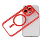 Akrila krāsa Magsafe vāciņš iPhone 12 sarkans cena un informācija | Telefonu vāciņi, maciņi | 220.lv
