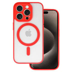 Акриловый цветной чехол Magsafe для Iphone 12 красный цена и информация | Чехлы для телефонов | 220.lv