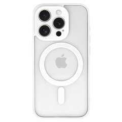 Akrila krāsa Magsafe vāciņš iPhone 12 Pro Max balts cena un informācija | Telefonu vāciņi, maciņi | 220.lv