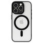 Akrila krāsa Magsafe vāciņš iPhone 12 Pro melns cena un informācija | Telefonu vāciņi, maciņi | 220.lv