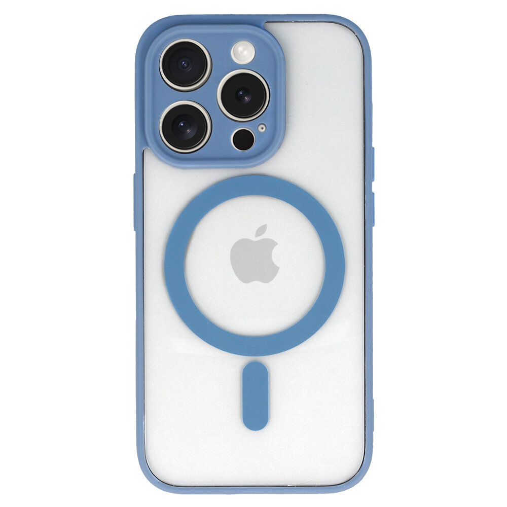 Akrila krāsa Magsafe vāciņš priekš Iphone 13 gaiši zils cena un informācija | Telefonu vāciņi, maciņi | 220.lv