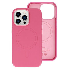 MagSafe ādas vāciņš Iphone 13 Pink cena un informācija | Telefonu vāciņi, maciņi | 220.lv