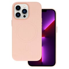 MagSafe ādas vāciņš Iphone 13 Pro gaiši rozā krāsā cena un informācija | Telefonu vāciņi, maciņi | 220.lv
