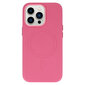 MagSafe ādas vāciņš Iphone 14 Pink cena un informācija | Telefonu vāciņi, maciņi | 220.lv