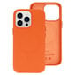 MagSafe ādas vāciņš Iphone 14 Pro oranžs cena un informācija | Telefonu vāciņi, maciņi | 220.lv