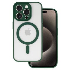 Акриловый цветной чехол Magsafe для Iphone 14 Pro Max зеленый цена и информация | Чехлы для телефонов | 220.lv