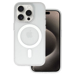 Чехол Liavec AG Magsafe для Iphone 15 Pro белый цена и информация | Чехлы для телефонов | 220.lv