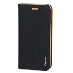Чехол Vennus Book Case с рамкой для Samsung Galaxy A14 4G/5G темно-синий цена и информация | Чехлы для телефонов | 220.lv