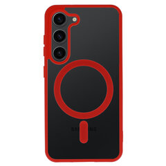 Akrila krāsas Magsafe vāciņš Samsung Galaxy S23 sarkans cena un informācija | Telefonu vāciņi, maciņi | 220.lv