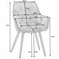 Krēsls New Home Siena pelēks cena un informācija | Virtuves un ēdamistabas krēsli | 220.lv