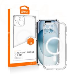 Vmax Acrylic Anti-drop Mag case for iPhone 15 6,1" transparent цена и информация | Чехлы для телефонов | 220.lv