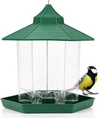 Nokarenā putnu māja Wildlife Friend, zaļa cena un informācija | Putnu būri un barotavas | 220.lv