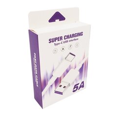 Super Charging Type-C - USB cena un informācija | Savienotājkabeļi | 220.lv