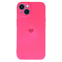 Vennus Silicone Heart Iphone 14 цена и информация | Чехлы для телефонов | 220.lv