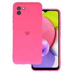 Vennus Silicone Heart Samsung Galaxy A03 цена и информация | Чехлы для телефонов | 220.lv