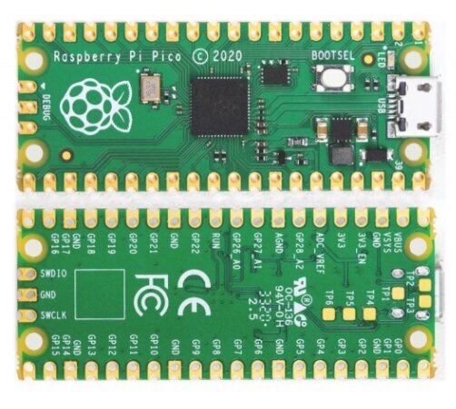 Raspberry Pi Pico - RP2040 ARM Cortex M0+ be GPIO цена и информация | Atvērtā koda elektronika | 220.lv