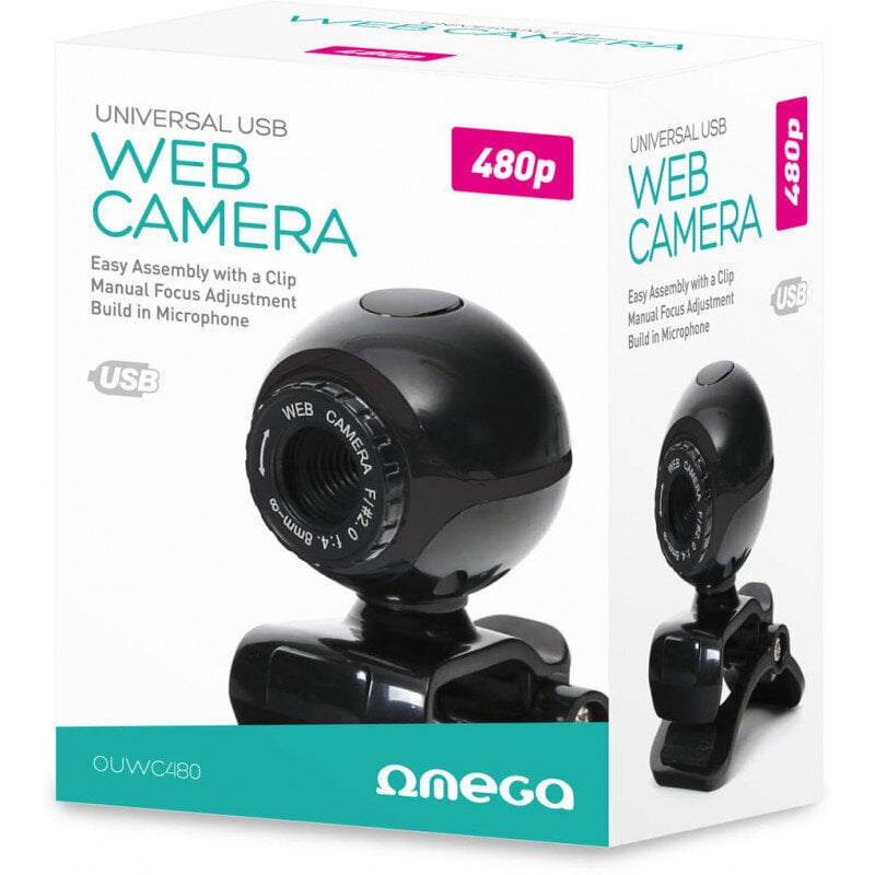 Omega OUWC480 cena un informācija | Datoru (WEB) kameras | 220.lv