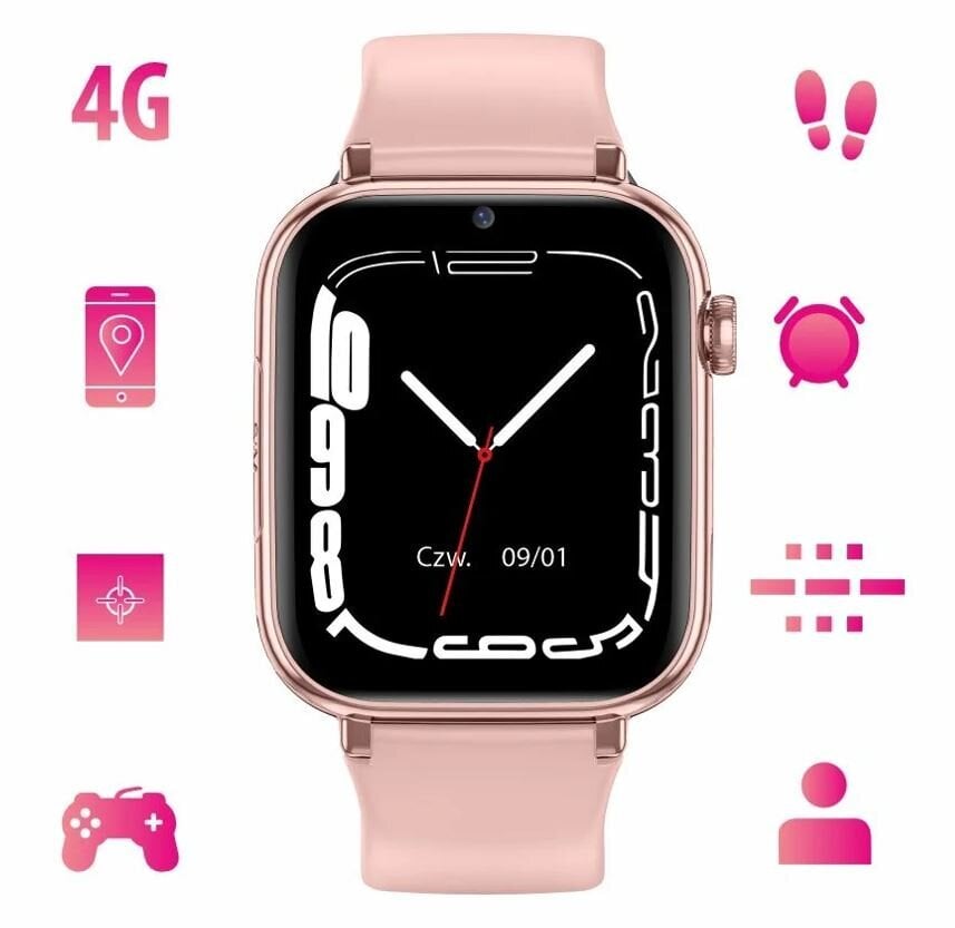 Manta Kevin SWK02PK, Pink cena un informācija | Viedpulksteņi (smartwatch) | 220.lv