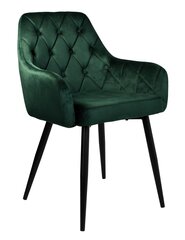 Бархатное кресло ATLANTA VELVET темно-зеленого цвета цена и информация | Офисные кресла | 220.lv