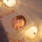 Silikona lācīša nakts lampa cena un informācija | Lampas bērnu istabai | 220.lv