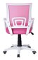 Biroja krēsls - Bianco, rozā cena un informācija | Biroja krēsli | 220.lv