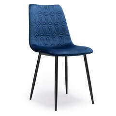 dover velvet - кресло темно-синего цвета цена и информация | Стулья для кухни и столовой | 220.lv