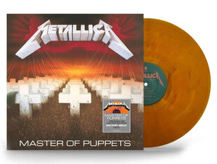 Виниловая пластинка LP Metallica - Master Of Puppets, Battery Brick Vinyl, Limited Edition, Remastered 2016 цена и информация | Виниловые пластинки, CD, DVD | 220.lv