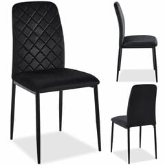 Кресло MAVERIK VELVET черное цена и информация | Офисные кресла | 220.lv
