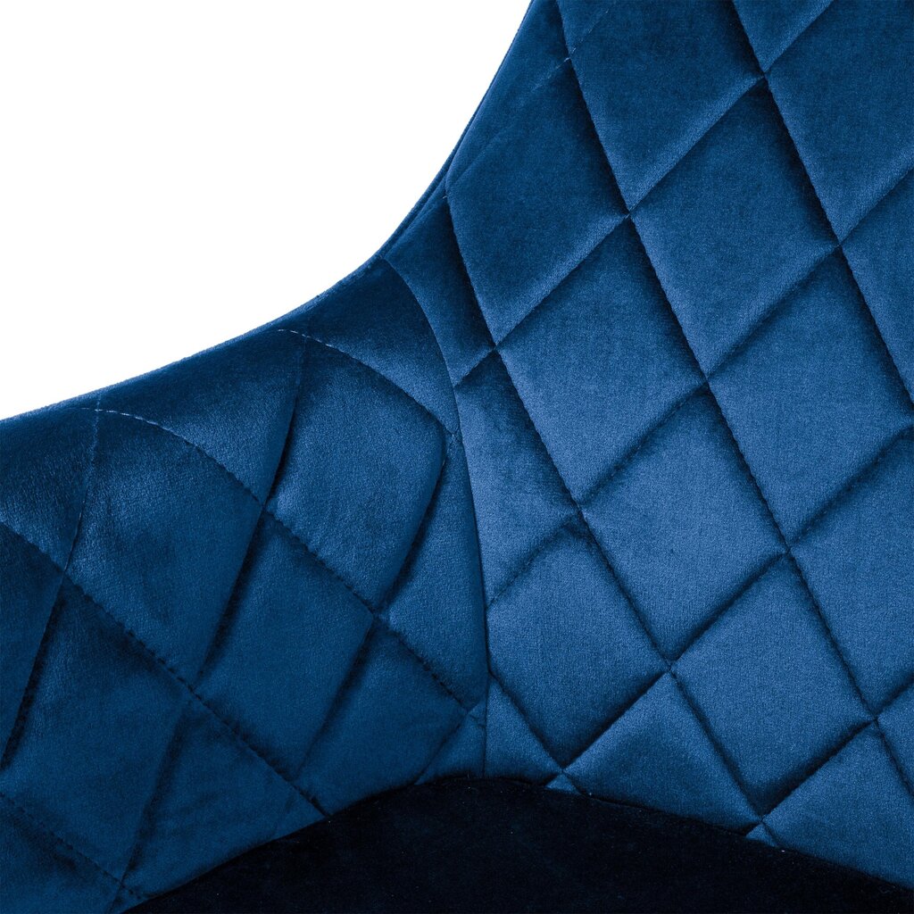 Havana samta krēsls, tumši zils cena un informācija | Biroja krēsli | 220.lv