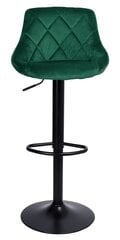Bāra krēsls Hocker, zaļš cena un informācija | Virtuves un ēdamistabas krēsli | 220.lv