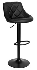 черный барный стул cyrdro цена и информация | Стулья для кухни и столовой | 220.lv