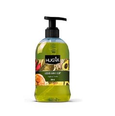 HUGVA Жидкое мыло Tropical fruits 500ml цена и информация | Мыло | 220.lv