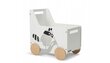 Rotaļlietu kaste Racon 35x55,5 cm, balta цена и информация | Veļas grozi un mantu uzglabāšanas kastes | 220.lv