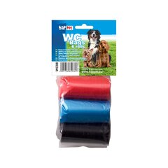 WC08 мешки для собачьих какашек 6 рулонов MIX цена и информация | Средства по уходу за животными | 220.lv