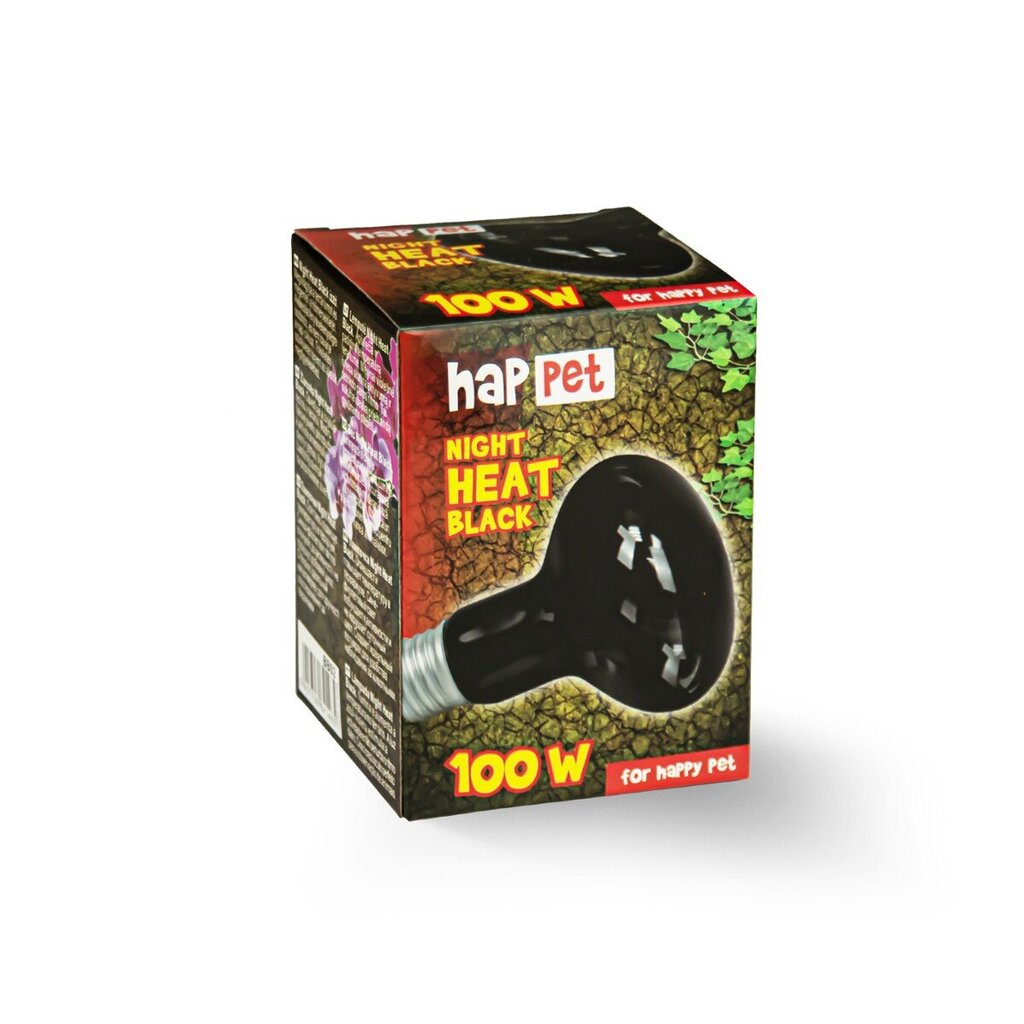 Spuldze NIGHT HEAT BLACK 100W spuldze cena un informācija | Preces eksotiskajiem dzīvniekiem | 220.lv