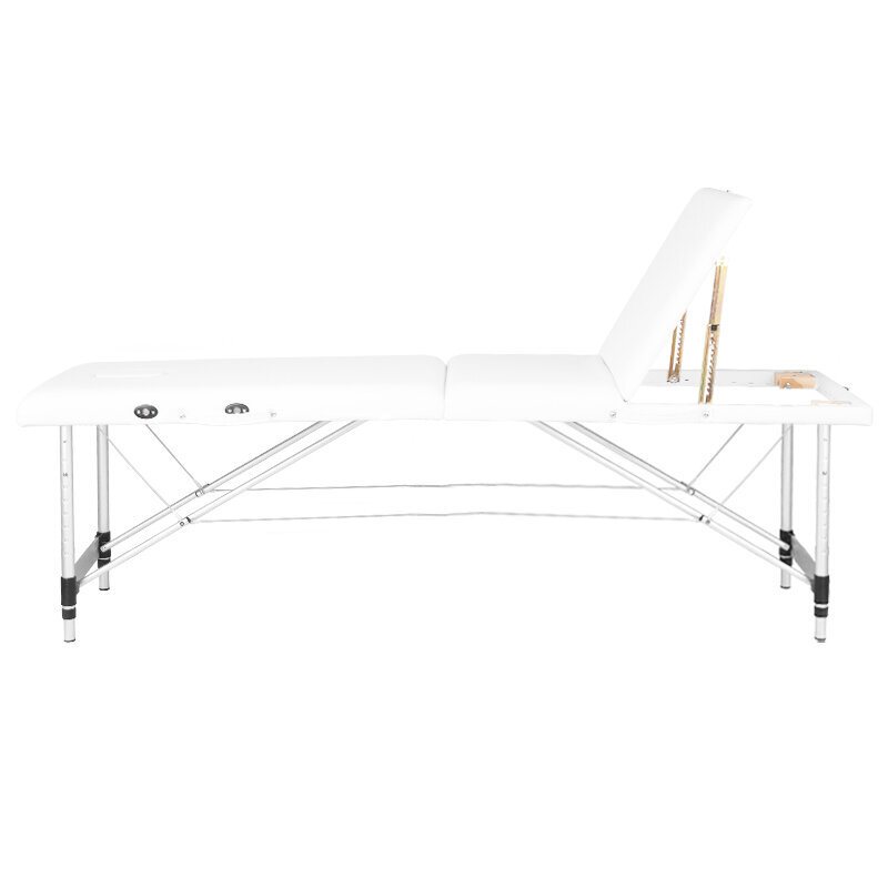 Saliekamais masāžas galds Comfort Activ Fizjo 3, balts cena un informācija | Masāžas piederumi | 220.lv